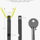TISUR Titanium Emergency Whistle,120db Safety Whistle with Lanyard,Outdoor Survival Small Whistle for Life Saving,Hiking,Pets Training,Coach Sports