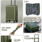 Joyway Luggage Sets 3 Piece with Spinner Wheels, Carry On Luggage 20In with ABS+PC Hardshell, Lightweight Suitcase Set with TSA Lock and Pressure-resistant Frame, 20/24/28 Inch, Green