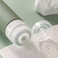 ME.FAN Travel Bottles for Toiletries, TSA Approved 3oz Silicone Journey Size Containers, Portable Split Bottle for Conditioner, Shampoo, Lotion- 4 Pack Desert Sage