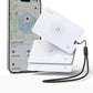 LULULOOK Wallet Tracker Card (iOS Only), Ultra Slim Airtag Wallet Works with Apple Find My, Wireless Rechargeable GPS Smartcard Tracker for Luggage, Tags, Passport, Purse, IP68 Waterproof, 3 Pack