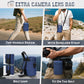 RAINSMORE Camera Backpack Hard Shell for DSLR/SLR Waterproof Camera Bag with Laptop Compartment 15.6 Inch Professional Camera Case with Rain Cover Photography Backpack Bag with Camera Lens Case Blue
