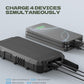 Dexnor Solar Charger Power Bank 27,000mAh, 65W PD3.0 & QC3.0 Fast Charging Powerbank External Battery Pack Portable Wireless Chargers with Flashlight and Carabiner, Compatible with MagSafe & Qi