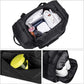 Gym Duffle Bag Backpack Waterproof Sports Duffel Bags Travel Weekender Bag for Men Women Overnight Bag with Shoes Compartment Black - Roamly