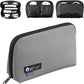 RIGHT AWAY Electronic Organizer,Waterproof Travel Accessories Storage, Tech Pouch for Cord, Power bank, Airpods, Daily Items