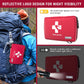 Compact First Aid Kit 300 PCS – Small Waterproof Emergency Medical Kit for Home, Car, Travel, Camping, Hiking, Truck, Office, Sports & Outdoor – Lightweight First Aid Bag