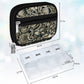 Serfeymi Weekly Travel Pill Organizer Pill Case for Purse with Removable 7 Day Pill Box, Fashionable Travel Medicine Organizer Pill Container for Medicine, Vitamin, Supplement - Brown 03
