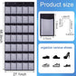 35Large Pockets Over The Door Shoe Organizer, Mesh Pockets Shoe Holder Rack, Capacity Shoe Hanging Storage，door shoe rack With 4 Metal Hook.