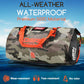 Waterproof Duffel Bag - Motorcycle Dry Bag Tail Bag with Large Storage Space, Waterproof Luggage Duffle Bags with Outer Mesh Zipper Pocket for Camping, Kayaking, Fishing & Traveling - Roamly