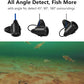[FishPRO® 2026 Upgrade] Underwater Fishing Camera 1200TVL, 7'' Ice Fishing Camera Underwater[Aluminum Box], Fish Finder Ice Fishing Gifts for Men, IR+LED, 4,500mAh, 65ft