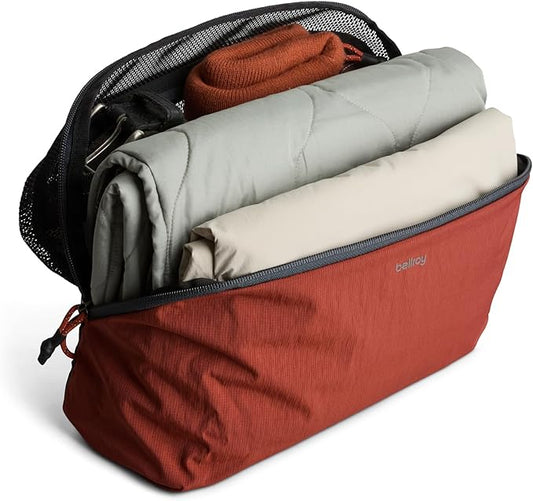 Bellroy Packing Cube 6L (Organizer Packing Pouch with Internal Zip Pocket and Durable, Lightweight Design) - Clay