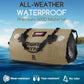 Waterproof Duffel Bag - Motorcycle Dry Bag Tail Bag with Large Storage Space, Waterproof Luggage Duffle Bags with Outer Mesh Zipper Pocket for Camping, Kayaking, Fishing & Traveling - Roamly