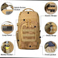 DBTAC Tactical Personal Defense EDC Bags & Packs | 10L Military Shoulder Backpack with Sling for Concealed Carry, Range, Travel, Hiking, Outdoor Sports (Brown Apatite)
