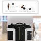 LOVEVOOK Travel Backpack for Women & Men 50L,Airline Approved Carry On Backpack Travel Essentials,TSA Carry on Luggage,Waterproof Personal Item Travel Bag,Suitcase with 3 Packing Cubes,Black-Black