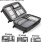 Veken 10 Set Packing Cubes for Travel Essential, Suitcase Organizer Bags in 4 Sizes, Carry-On Luggage Accessories with Large Laundry & Hanging Toiletry Bag, Must-Have for Airplane, Road Trip & Camping - Roamly