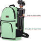 MOSISO Camera Sling Bag, DSLR/SLR/Mirrorless Camera Backpack Case Shockproof Photography Backpack with Tripod Holder & Removable Modular Inserts Compatible with Canon/Nikon/Sony/Fuji