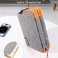 Luxtude Travel Cable Organizer Bag, Electronic Organizer Travel Case Large, Cord Organizers Bag, Tech Bag for Cable Storage/Cord Storage/iPad Pro(up to 11")/Wall Charger/Electronic Accessories