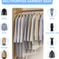 Garment Bags for Hanging Clothes 24'' x 40'' (Set of 12) Coat Covers for Closet Foldable Washable Dress Bags for Hanging Clothes for Long Dress Dance Costumes Suits Gowns Coats
