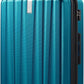 Hanke 29 Inch Expandable Checked Luggage Lightweight PC Hard Shell Luggage Suitcases with Wheels Tsa Luggage Rolling Large Suitcase Travel Luggage Bag for Study Abroad.(Caribbean Blue) - Roamly