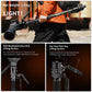 COMAN One-Click Lifting Carbon Fiber Monopod, 69‘’ Camera Monopod with Feet, Lightweight Travel Tripod with Quick Release Plate for Camera, DSLR, Camcorder, Max Load 22lbs/10kg (M1ProV5)