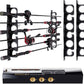 KastKing SafeGuard Fishing Rod Holder for Garage, Wall or Ceiling Mounted Fishing Rod Rack Storage Organizer, Fishing Pole Holder Holds 6 Rods or Combos in Less Than 18 Inches