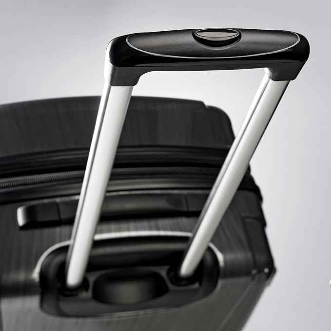 Samsonite Winfield 2 - 20-Inch Hardside Luggage with 360° Spinner Wheels, TSA Lock, Airline Approved - Charcoal