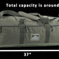 Large Military Duffle Bag Tactical Gear Load Out Bag Deployment Cargo Bag Travel Sports Equipment Duffel Luggage Bag with Backpack Straps 90L - Roamly