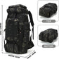 King'sGuard 70L Camping Hiking Backpack Tactical Backpack Military Molle Rucksack Backpack for Outdoor - Roamly