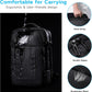 Travel Backpack for Men, 17.3 Inches Business Laptop Backpack Water-Resistant Carry on Airline Approved 18x14x8 Luggage Backpack with USB Charger Port