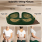 ProtoArc Seat Cushion, Office Chair Cushion for Sciatica, Coccyx Cushion, Ergonomic Memory Foam Seat Cushion for Car, Home, Pressure Relief Pad for Hip, Tailbone, All Day Comfort - Dark Green