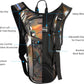 Reflective Hydration Backpack, Hydration Pack - Water Backpack with 2L/3L Hydration Bladder, Essential for Festivals - Rave Hydration Pack for Hiking, Running, Cycling, and Festivals
