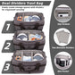 ZOMFELT Travel Duffle Bag for Men Women, Waterproof Canvas Overnight Duffel Bag with Removable Dividers & Shoe Compartment, Carry On Weekender Gym bag, Multi-Pocket & Vintage Design (Washed Grey) - Roamly