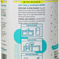 1 Pack Surface Cleaning Wipes with Bleach, All-Purpose Cleaner for Bathroom, Kitchen, Office, 75 Count Canister, 7.5" x 7" Sheet, Fresh Scent, Lint Free & Durable