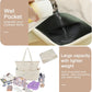 Waterproof Beach Tote Pool Bags for Women Ladies Extra Large Gym Tote Carry On Bag With Wet Compartment for Weekender Travel