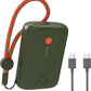 Nimble Champ Portable Charger, 10,000mAh Power Bank Fast Charging, 20W Dual USB-C Battery Pack with Cable, Travel Essential Power Bank for iPhone Laptops Galaxy Tablet Pixel iPad Macbook Kindle Airpod