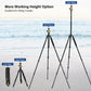 Geekoto 73-Inch Camera Tripod - Lightweight DSLR Tripod with 360° Ball Head & Quick Release Plate, Supports Up to 33.07 lbs, Portable for Travel & Outdoor Photography