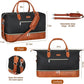 Weekender Bag for Women, Travel Duffel Bag Carry On Overnight Bag with Shoe Compartment Large Nylon Travel Weekend Tote Bag - Roamly