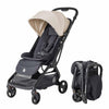 Ergobaby Metro 3 All in One Compact Baby Stroller, Lightweight Travel Stroller, Easy One-Hand Fold for Overhead Airplane Storage (Carries up to 50 lbs), Car Seat Compatible, Natural Beige