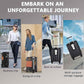 Joyway 3 Piece Set Hardside Expandable Luggage with USB Charging Port and Cup Holder, TSA Lock Spinner Wheels Suitcase for International Travel, Lightweight Carry On Checked Baggage, Black