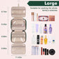 Wedama Toiletry Bag for Women, Large Cosmetic Travel Bag, Hanging Toiletry Bag for Bathroom, Thickened PVC Waterproof Travel Makeup Bag, Toiletries Bag for Travel Business Trips and Camping - Roamly