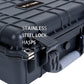 MEIJIA Portable All Weather Waterproof Camera Case With Foam,Fit Use of Drones,Camera,Equipments,Pistols,15.98x12.99x6.85inches