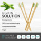 12 Pack Disposable Bamboo Toothbrushes with Toothpaste Built in - Prepasted Toothbrushes Individually Wrapped - Single Use Waterless Tooth Brush with Soft Bristles for Hotel, Camping, Travel