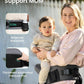 Baby Hip Seat Carrier, GROWNSY Ergonomic Hip Seat Baby Carrier with Multiple Pockets, Adjustable Extended Waistband for Newborns & Toddlers up to 50 lbs, Grey