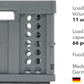 Clax® crate | folding box | basket | 48 qt (12 gal) | grey