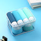 Travel Bottles for Toiletries 8 Pack, TSA Approved 3 oz Travel Containers with Clear Bag, Leak Proof Silicone Squeezable Essentials Jars