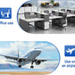 Airplane Footrest Hammock, Foot Hammock for Plane Travel, Portable Height Adjustable Travel Footrest Hammock Accessories, Lightweight Foot Hammock Suitable for Offices, Cars, and Airplanes
