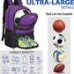 LARIPOP Soccer Backpack Soccer Bag with Ball Holder & Shoe Compartment Youth Sports Equipment Training Bag