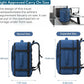 Carry On Backpack, Extra Large 50L Travel Backpack for Men & Women, Expandable Backpack For Airplanes, 17 Inch Laptop Backpack, Luggage Suitcase 40L Daypack Lightweight Business Weekender Bag, Blue