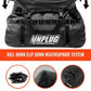 UNPLUG Ultimate Adventure Bag -1680D Heavy Duty Waterproof Travel Duffel Bags for Camping, Motorcycle Dry Bag, Waterproof Bags for Boating, Waterproof Duffle Backpack,Tactical Duffle Bag - Roamly