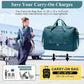 Extra Large Travel Duffle Bag,Carry on Overnight Weekend Bag with Shoes Compartment,Weekender Bags for Women for Travel Business Trips Sport Hospital