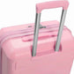 Traveler's Choice Pagosa Hardshell Expandable Luggage with Spinner Wheels, Pink, 2-Piece Set (22/26)